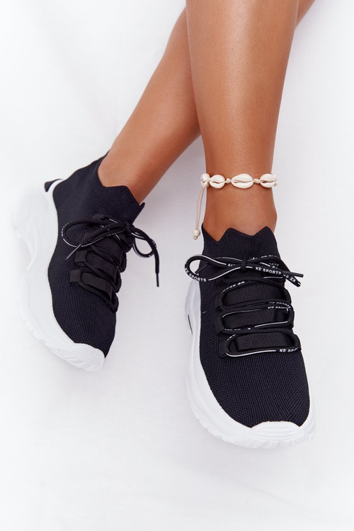 Women's Sport Sock Shoes Balck KeSport