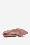 Elegant Heels On A Heel In Pink Vinceza 62223 Pink