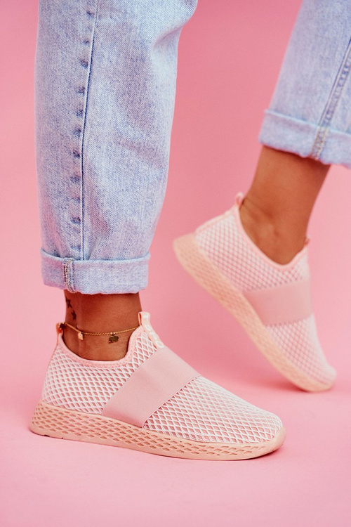 Women's Sport Shoes Slip On Pink La Fiesta