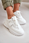 Women's Platform Sneakers White Nevelaine