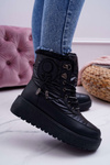 Women's Fleece-lined Snow Boots Black Fahrenheit
