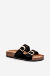 Women's Platform Sandals with Straps Black Doretta
