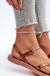 Sandały Damskie Różowo-Brązowe 82842 Ipanema Fashion Sandal VIII Fem