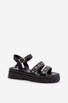 Women's Embellished Sandals Black Arcida