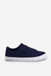 Men's Low Textile Sneakers Big Star LL174076 Navy Blue