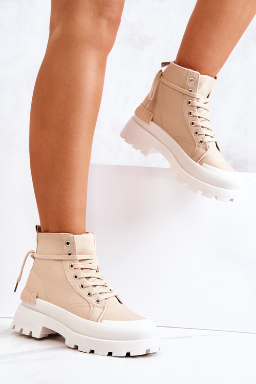 Trappers Tied Dark Beige Faithfull