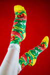 Rainbow Socks 1 Pair Italian Pizza Socks