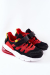 Children's Sport Shoes With Velcro ABCKIDS Black-Red