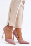 Sequin Stilettos Champagne Tiberona
