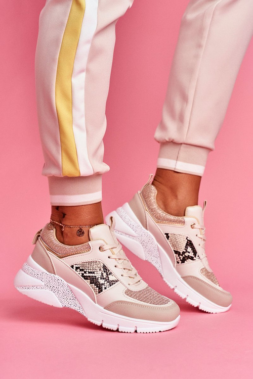 Women’s Sport Shoes Beige Lisbon