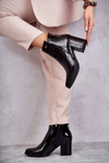 Women's Lacquered Boots La.Fi 260039B-LA Black