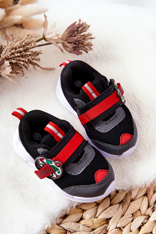 Dziecięce Sportowe Buty Na Rzep Befado 516P096 Czarne