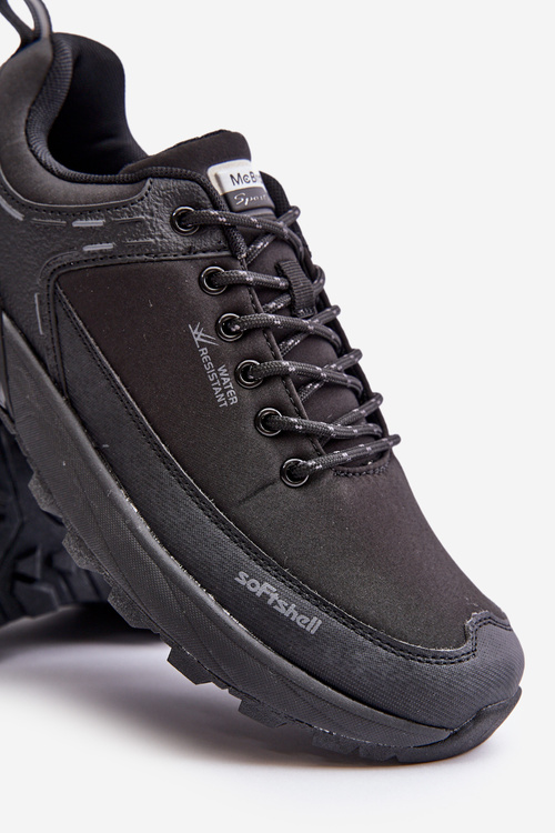 Buty Sportowe Trekkingowe Wodoodporne Lekkie Czarne Męskie McBraun