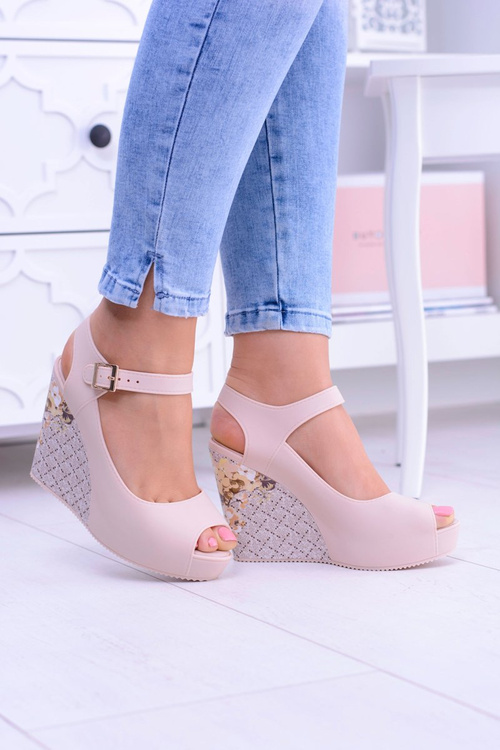 Women's Beige Nemesis Anchor Sandals