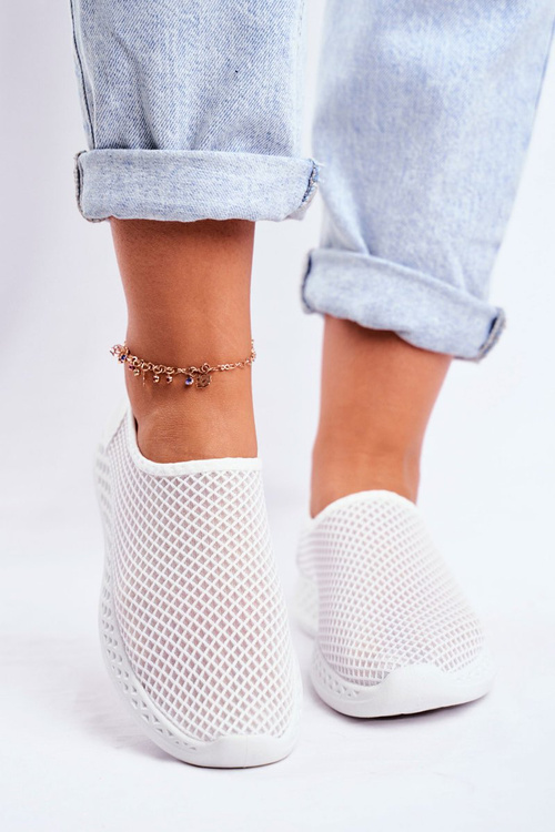 Women's Sport Shoes Slip On White Gestacio