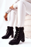 Stiletto Booties Heated Black Charmmis