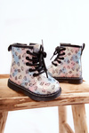 Children's Glitter Boots With Patterns Multicolor Reggie