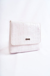 Leather Small Messenger Bag GOE ZNJ035 White