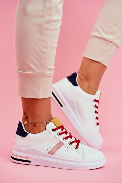 Women’s Sport Shoes White Navy Mirra