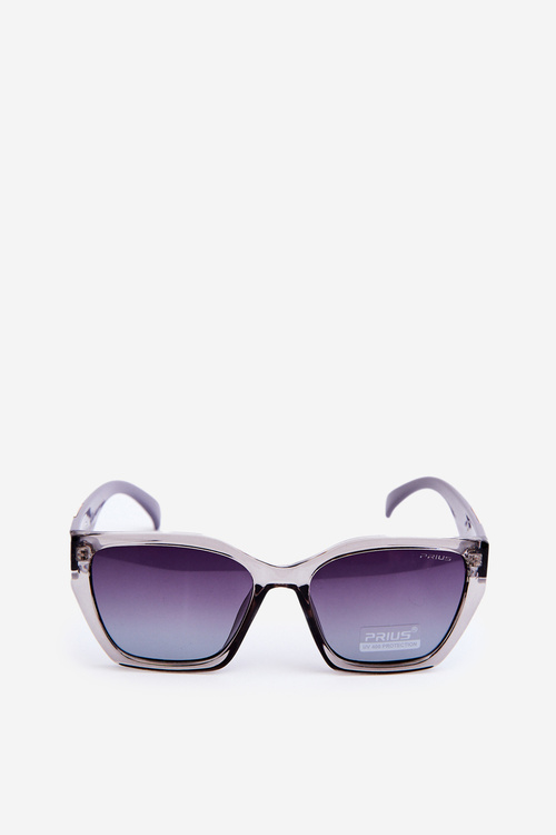 Women's Classic Sunglasses with Gold Details UV400 Grey