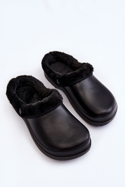 Women's Foam Warm Slippers Crocs Black Cova
