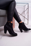 Women's Stiletto Boots Black Memfis