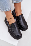 Women's Moccasins Made Of Eco Leather Black Sendall