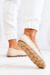 Women's Suede Loafers Beige Madelyn
