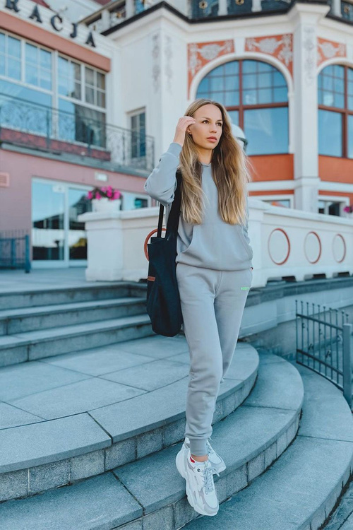 Women's Sneakers Memory Foam Big Star HH274255 White-Purple