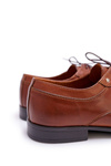 Men's Elegant Brown Leather Trust Half Boots
