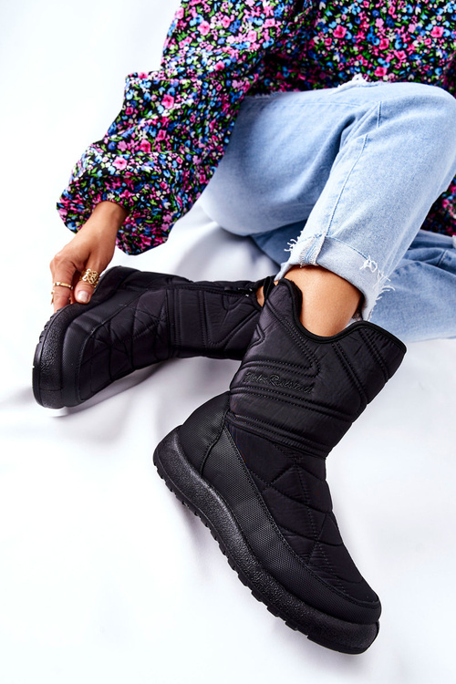 High Warm-up Snowboots Black Winessa