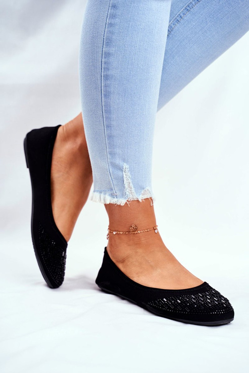 Women’s Ballerinas Black Amantero