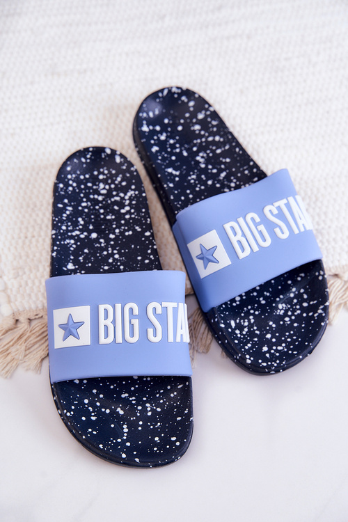 Women's Slippers Big Star JJ274A526 Blue