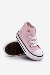 Children's High Sneakers Light pink Filemon
