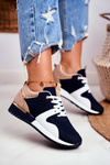 Women’s Sport Shoes Navy Gold Elements Clementine