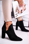 Women’s Boots On High Hee Trimmed Black Voom