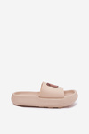 Women's Foam Slippers With Bear Beige Lalon