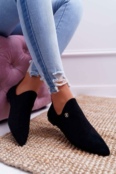 Lu Boo Cutout Boots Black Chelsea