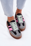 Low Platform Sneakers Black Ovivene