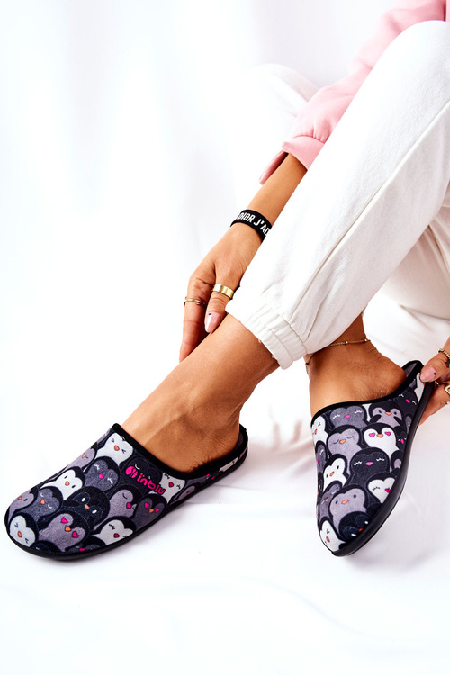 Flip-flops Befado Penguins 155D202 Black