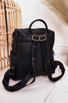 Women's Leather Backpack NOBO NBAG-K1800 Czarny
