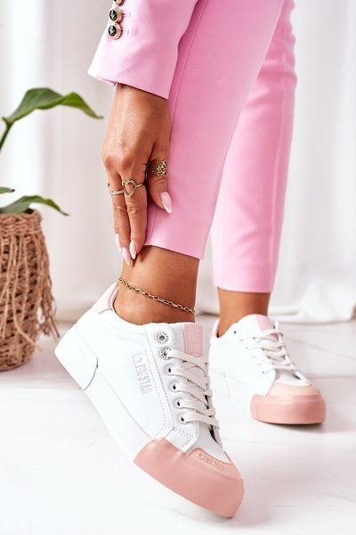 Women's Leather Sneakers BIG STAR II274027 White