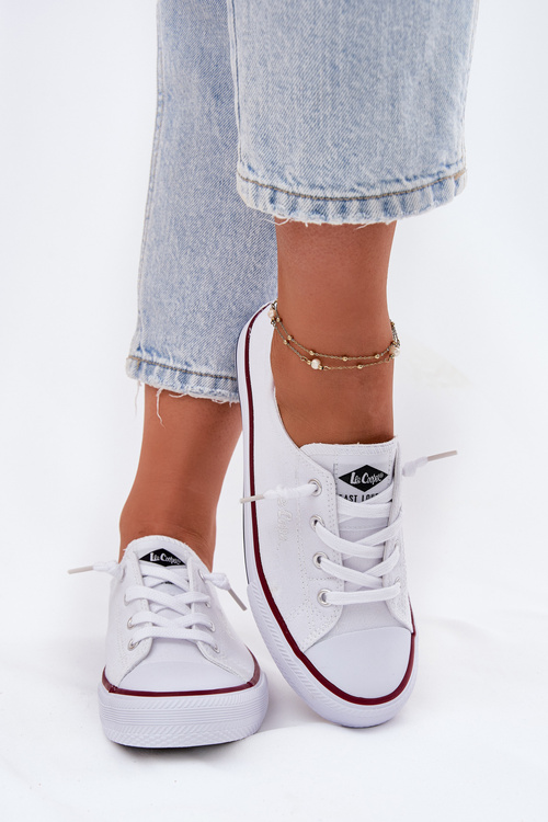Women's Fabric Sneakers Lee Cooper LCW-25-02-3296L White