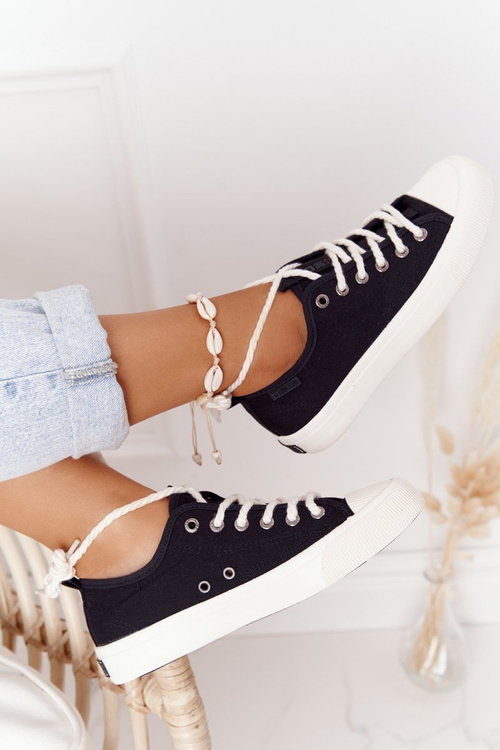 Trampki Niskie BIG STAR Czarne FF274184