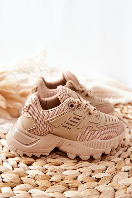 Children's Sneakers Beige Freak Out