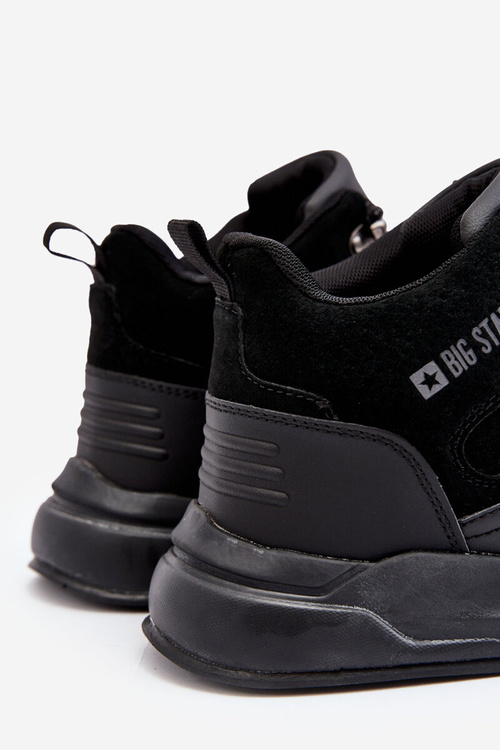 Men's Padded Sports Shoes Big Star MM174161 Black