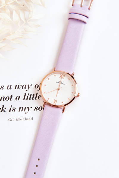 Women's Fashion Watch Belt Giorgio & Dario Purple