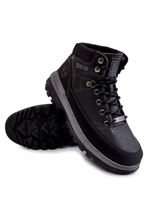 Men's Boots Memory Foam Big Star KK174120 Black