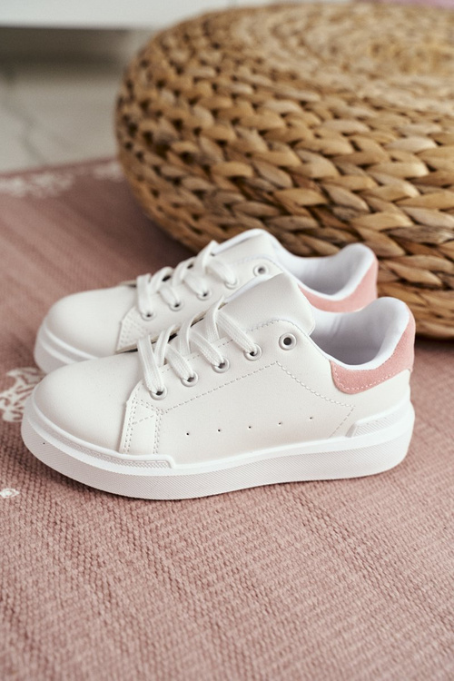Children's Sports Shoes Sneakers White Pink Bilbo
