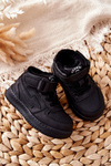 Children's Insulated High Sneakers Black Clafi